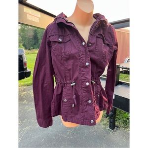 Maroon Army Coat